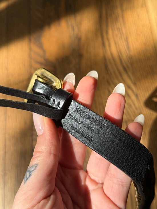 Vintage YSL waist belt